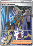 Boss's Orders 248/193 (Ghetsis) - Scarlet & Violet Paldea Evolved - Ultra Rare Full Art Trainer