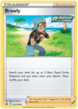 Brawly 131/198 - SWSH Chilling Reign - Trainer Supporter Uncommon