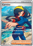 Carmine 204/167 - Scarlet & Violet Twilight Masquerade - Ultra Rare Full Art Trainer