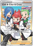 Chili & Cilan & Cress 258/264  - SWSH Fusion Strike - Full Art Trainer