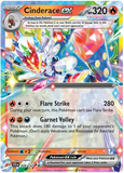 Cinderace ex 028/142 - Scarlet & Violet Stellar Crown - Double Rare