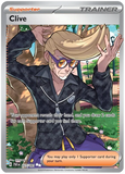 Clive 227/091 - Scarlet & Violet Paldean Fates - Ultra Rare Full Art Trainer