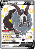 Dubwool V SV120/SV122 - SWSH Shining Fates Shiny Fault - Full Art Shiny