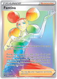 Fantina 206/196 - SWSH Lost Origin - Secret Rare Rainbow Full Art Trainer