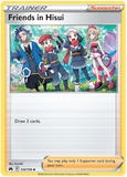 Friends in Hisui 130/159 - SWSH Crown Zenith - Trainer Supporter Uncommon