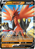 Galarian Zapdos V 080/198 - SWSH Chilling Reign - Ultra Rare