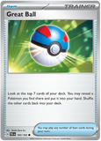 Great Ball 183/193 - Scarlet & Violet Paldea Evolved - Trainer Item Uncommon