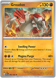 Groudon 093/182 - Scarlet & Violet Paradox Rift - REVERSE HOLO Rare