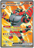 Incineroar ex 187/162 - Scarlet & Violet Temporal Forces - Full Art Ultra Rare