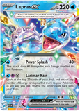 Lapras ex 032/142 - Scarlet & Violet Stellar Crown - Double Rare