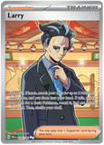 Larry 235/182 - Scarlet & Violet Paradox Rift - Ultra Rare Full Art Trainer