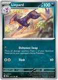 Liepard 115/182 - Scarlet & Violet Paradox Rift - REVERSE HOLO Common