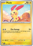 Plusle - 060/182 - Scarlet & Violet Paradox Rift - REVERSE HOLO Common