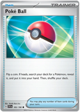 Poké Ball 185/198 - Scarlet & Violet - Trainer Item Common