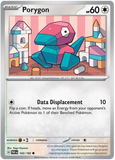 Porygon 142/182 - Scarlet & Violet Rift Paradox Rift - REVERSE HOLO Common