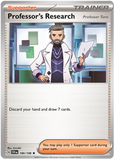 Professor's Research (Professor Turo) 190/198 - Scarlet & Violet - Trainer Supporter Holo Rare