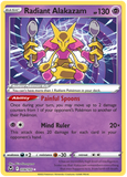 Radiant Alakazam 059/195 - SWSH Silver Tempest - Radiant Pokemon