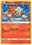 Radiant Heatran 027/189 - SWSH Astral Radiance - Radiant Pokemon