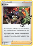 Raihan 140/159 - SWSH Crown Zenith - Trainer Supporter Holo Rare