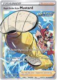 Rapid Strike Style Mustard TG27/TG30 - Brilliant Stars Trainer Gallery - Full Art Trainer