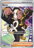 Ryme 221/197 - Scarlet & Violet Obsidian Flames - Ultra Rare Full Art Trainer