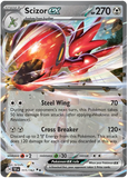 Scizor ex 111/162 - Scarlet & Violet Temporal Forces - Double Rare