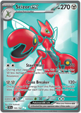 Scizor ex 195/162 - Scarlet & Violet Temporal Forces - Full Art Ultra Rare