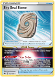 Sky Seal Stone 143/159 - SWSH Crown Zenith - Trainer Item Holo Rare