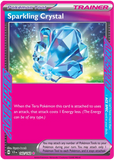 Sparkling Crystal 142/142 - Scarlet & Violet Stellar Crown - Ace Spec Trainer Pokemon Tool