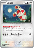 Spinda 151/182 - Scarlet & Violet Paradox Rift - REVERSE HOLO Common