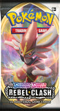 POKÉMON TCG Sword and Shield Rebel Clash Booster Pack - Single Pack | Random Artwork