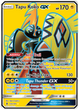 Tapu Koko GX 135/145 - Sun & Moon Guardians Rising - Full Art