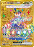 Terapagos ex 173/142 - Scarlet & Violet Stellar Crown - Hyper Rare Gold Card