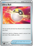 Ultra Ball 196/198 - Scarlet & Violet - Uncommon Trainer Item