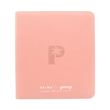 Palms Off Gaming Collector's Series 12 Pocket Zip Trading Card Binder - PINK