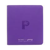 Palms Off Gaming Collector's Series 12 Pocket Zip Trading Card Binder - PURPLE