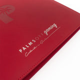 Palms Off Gaming Collector's Series 12 Pocket Zip Trading Card Binder - RED