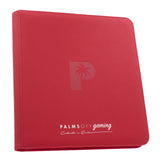 Palms Off Gaming Collector's Series 12 Pocket Zip Trading Card Binder - RED