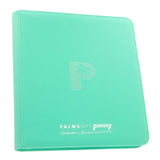 Palms Off Gaming Collector's Series 12 Pocket Zip Trading Card Binder - TURQUOISE