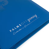 Palms Off Gaming Collector's Series 9 Pocket Zip Trading Card Binder - BLUE