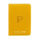 Palms Off Gaming Collector's Series 9 Pocket Zip Trading Card Binder - YELLOW