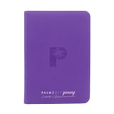 Palms Off Gaming Collector's Series 9 Pocket Zip Trading Card Binder - PURPLE