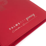 Palms Off Gaming Collector's Series 9 Pocket Zip Trading Card Binder - RED