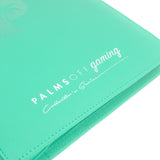 Palms Off Gaming Collector's Series 9 Pocket Zip Trading Card Binder - TURQUOISE