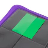 Palms Off Gaming Collector's Series 12 Pocket Zip Trading Card Binder - PURPLE