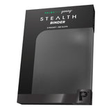 Palms Off STEALTH 9 Pocket Zip Trading Card Binder - Black