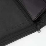 Palms Off STEALTH 9 Pocket Zip Trading Card Binder - Black