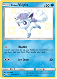 Alolan Vulpix SV8/SV94 - Sun & Moon Hidden Fates - Baby Shiny Rare