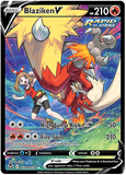 Blaziken V TG14/TG30 - Silver Tempest Trainer Gallery - Holo Rare