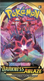 Pokemon Trading Card Game: Sword And Shield Darkness Ablaze Booster Pack (Single/Assorted)